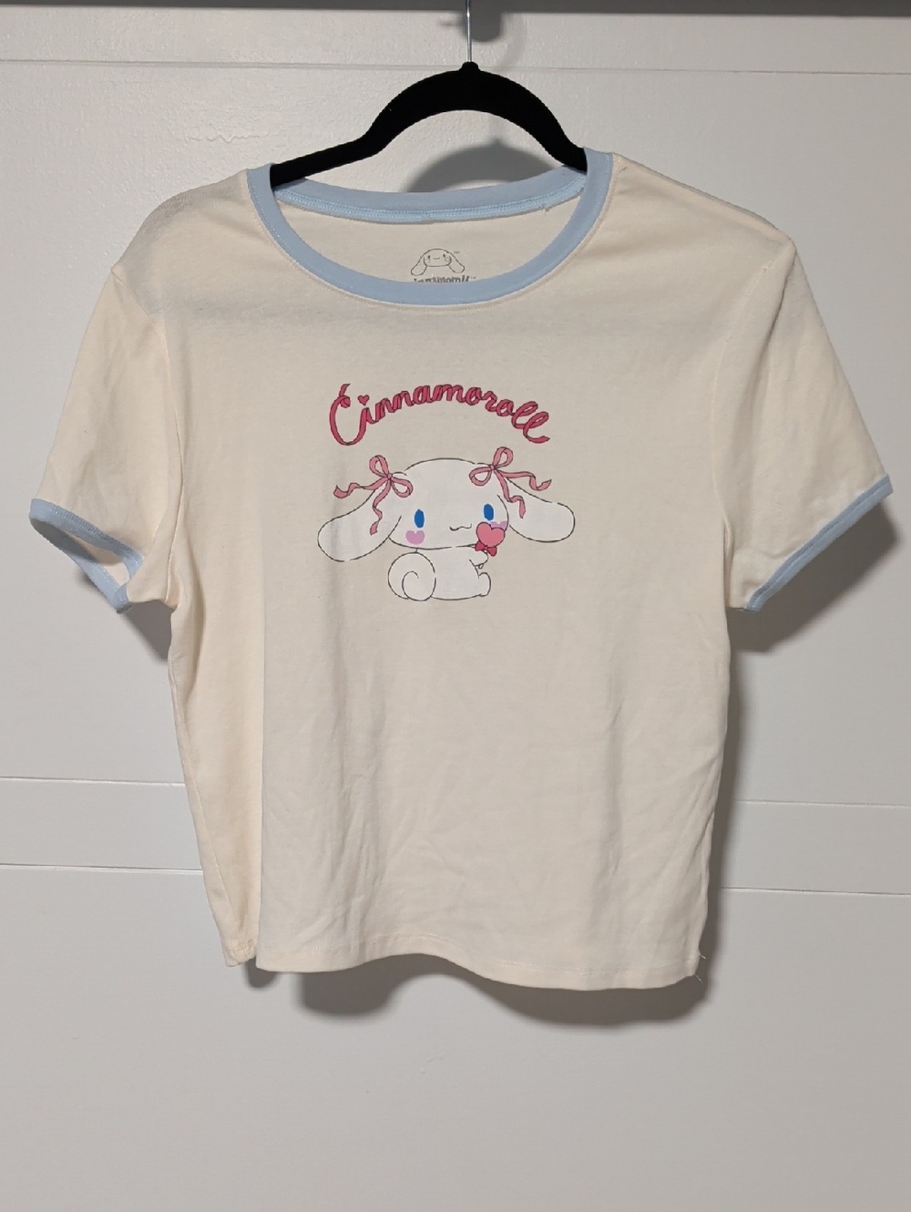 Sanrio Cinnamoroll Graphic Tee Blue Trim